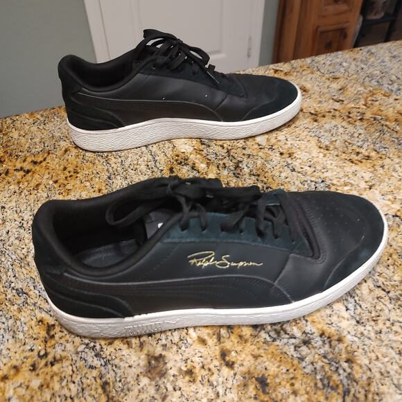 Puma Ralph Sampson Sneakers Black Size 11 US Model 371767-02 - Picture 1 of 12